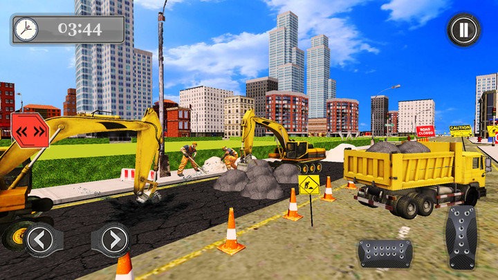 挖掘机工程模拟游戏下载