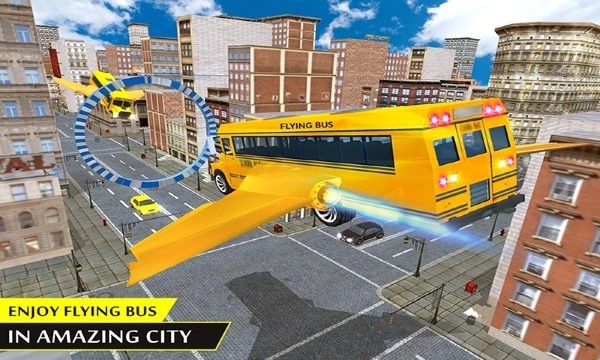 高中飞行公交车模拟器最新版下载