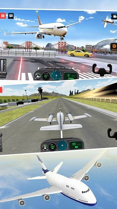 模拟真实飞机飞行游戏下载