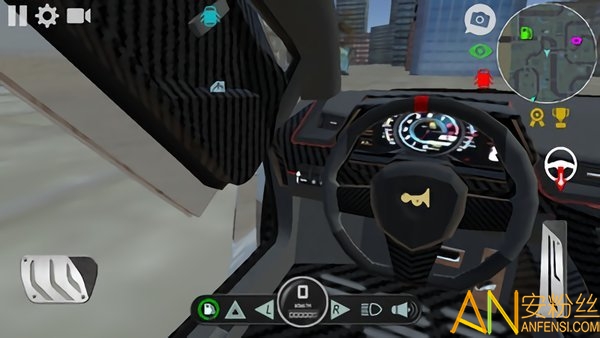 手机兰博汽车模拟器游戏下载