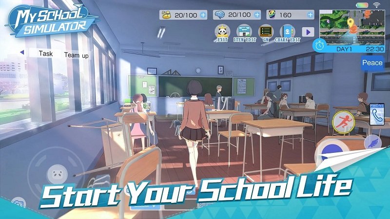 青春校园模拟器游戏下载