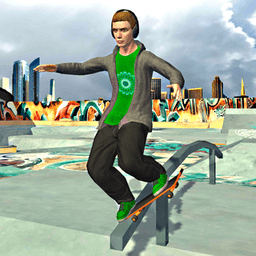 自由滑板3d游戏