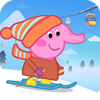 小猪爱滑雪游戏