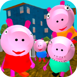 小猪邻居家庭逃生奥比屋3d游戏