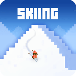雪人山滑雪游戏