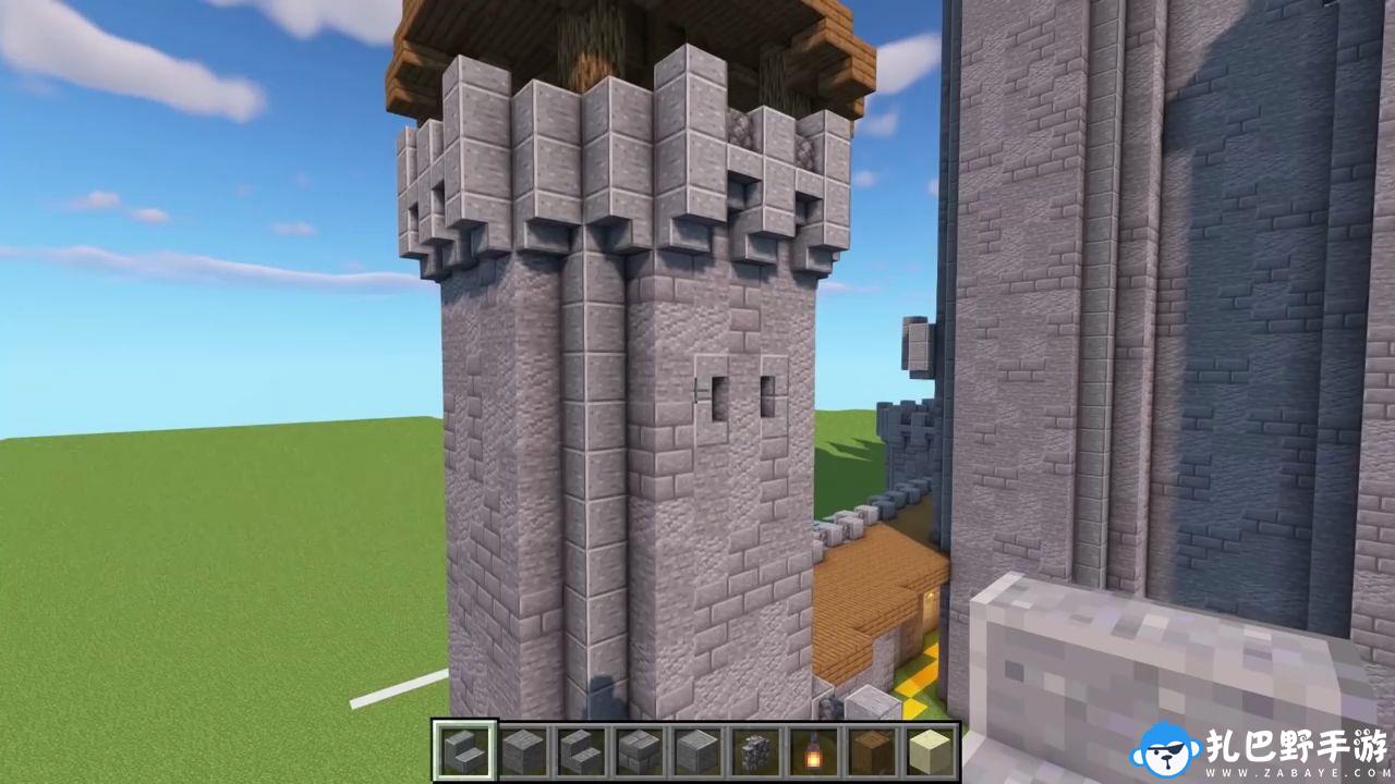 我的世界村民怎么建造城堡
